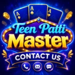 Teen Patti Master Contact Us page for support and assistance