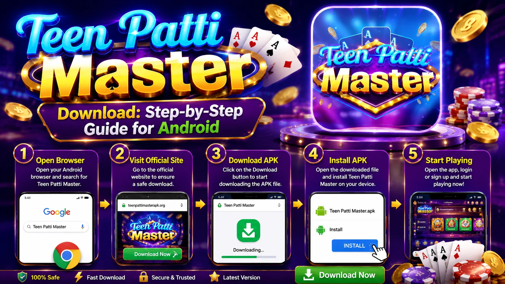 Teen Patti Master Download Step by Step Guide for Android