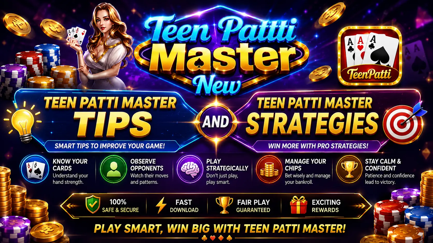 Teen Patti Master tips and Teen Patti Master strategies