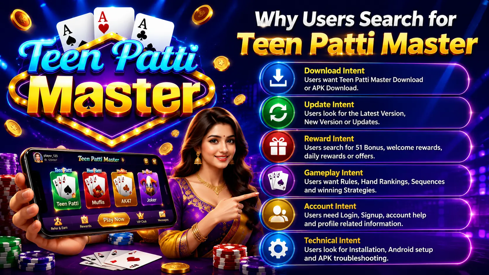 Why users search for Teen Patti Master