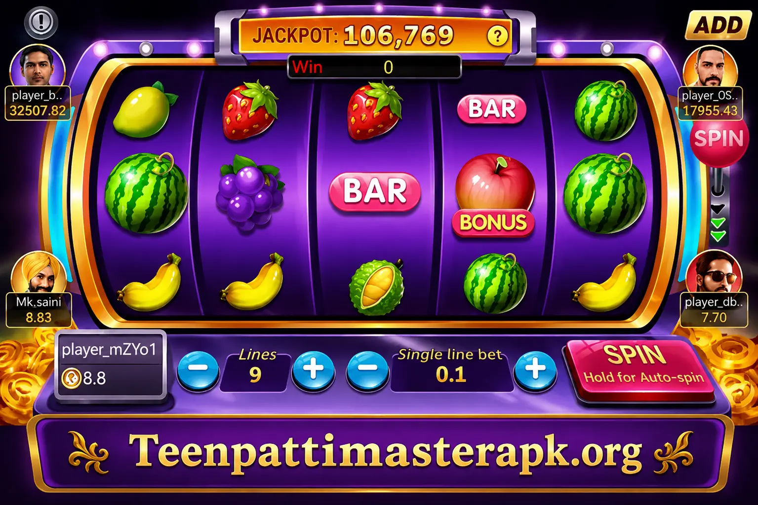 Teen Patti Master Rummy game