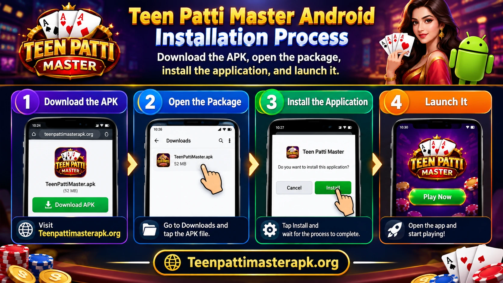 Teen Patti Master Installation Guide for Android
